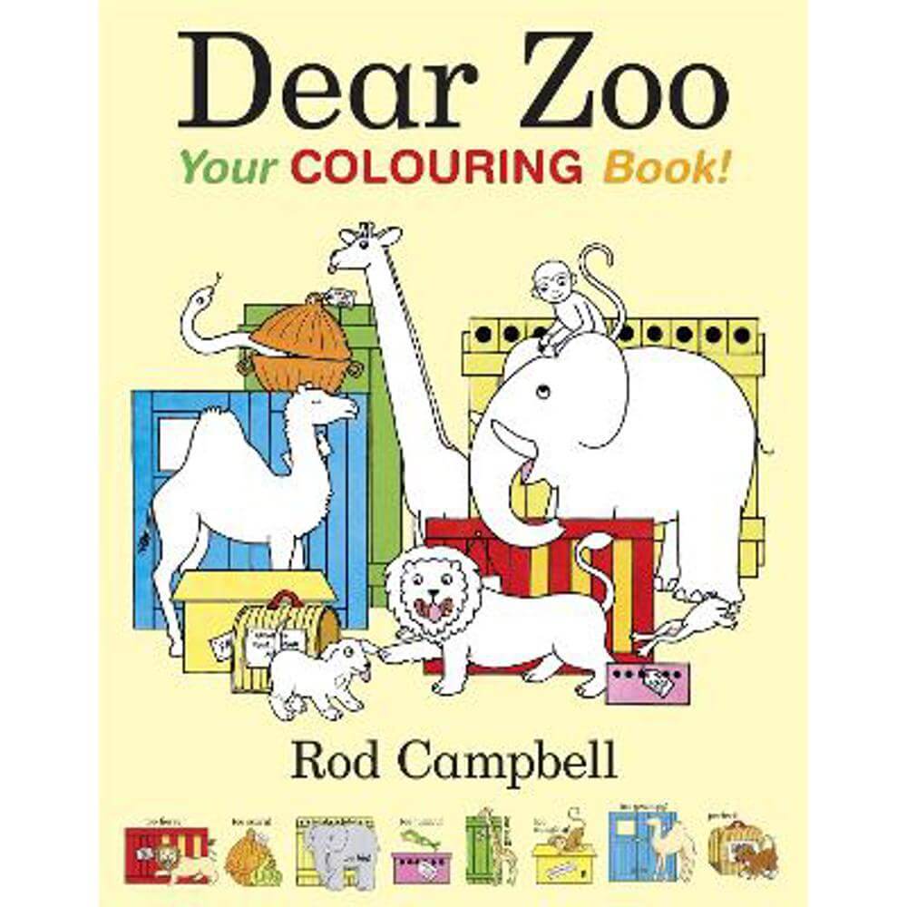 Dear Zoo: Your Colouring Book (Paperback) - Rod Campbell